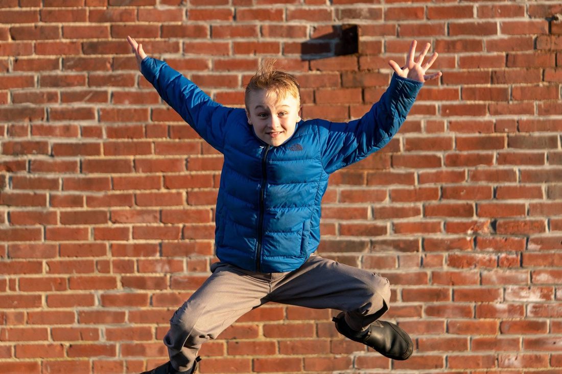 Aiden Hennessey, founder of Get2It, energetic and ready to help local families